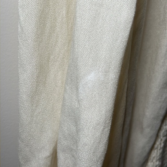 Cream Colored Mini Dress - Picture 3 of 6
